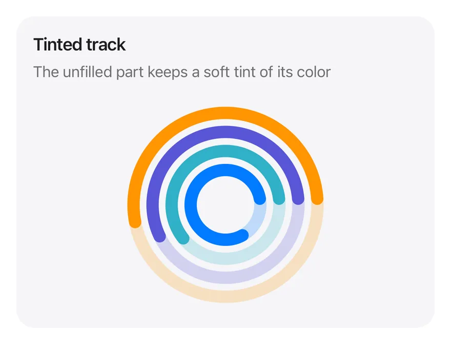 Radial (tinted) on iOS in light mode