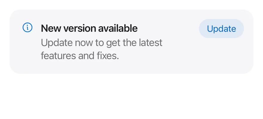 Alert (with action) on iOS in light mode