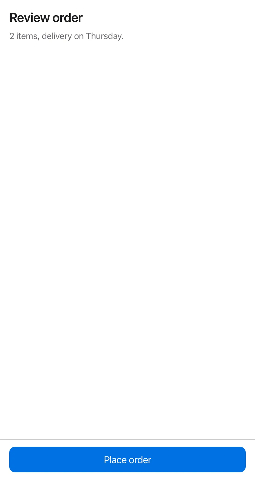 Bottom Bar (with separator) on iOS in light mode