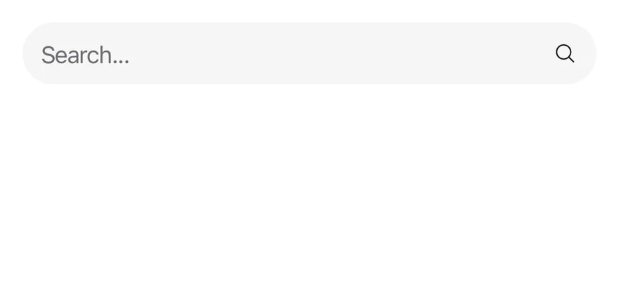 Button Group (with input) on iOS in light mode