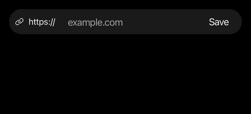 Button Group (with text) on iOS in dark mode