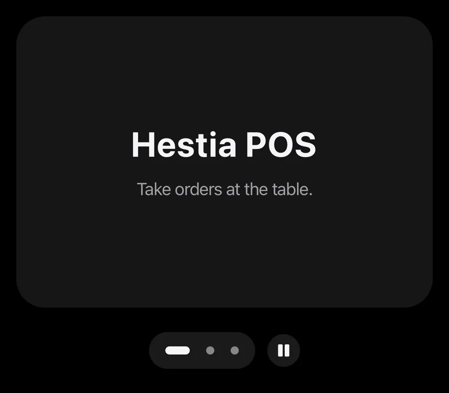 Carousel (autoplay) on iOS in dark mode