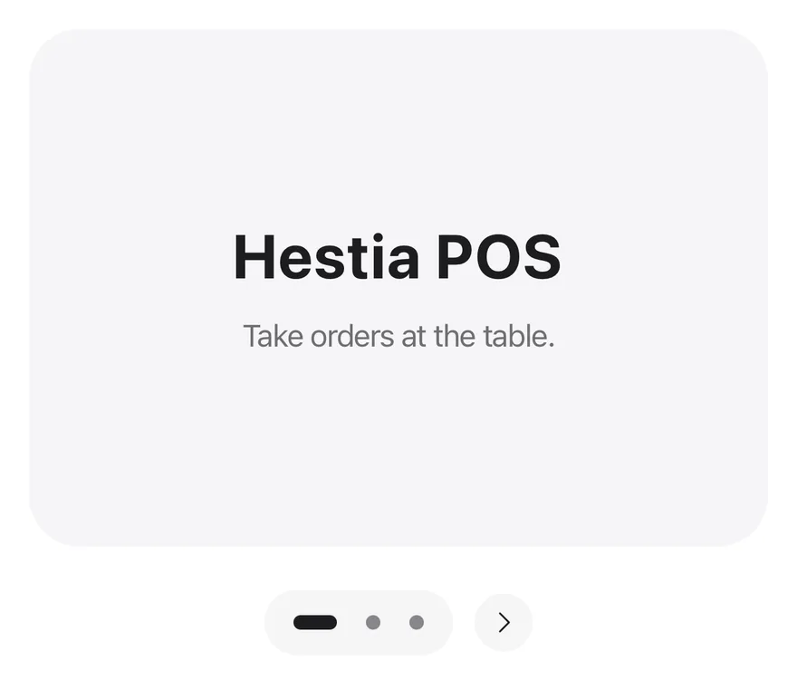 Carousel (spotlight) on iOS in light mode