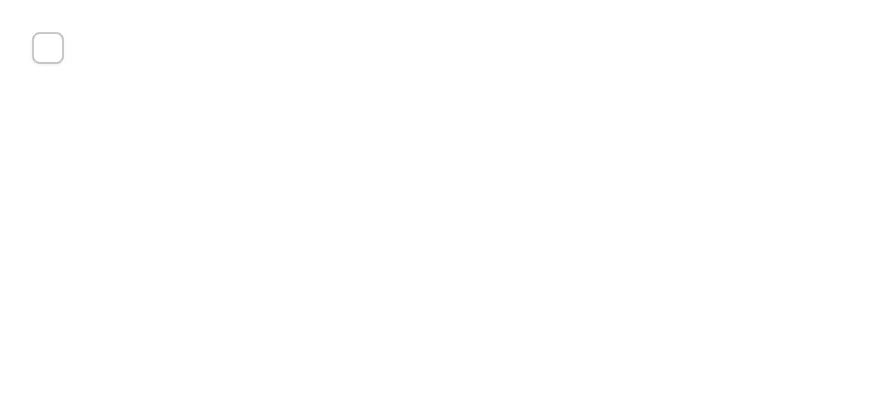 Checkbox on iOS in light mode