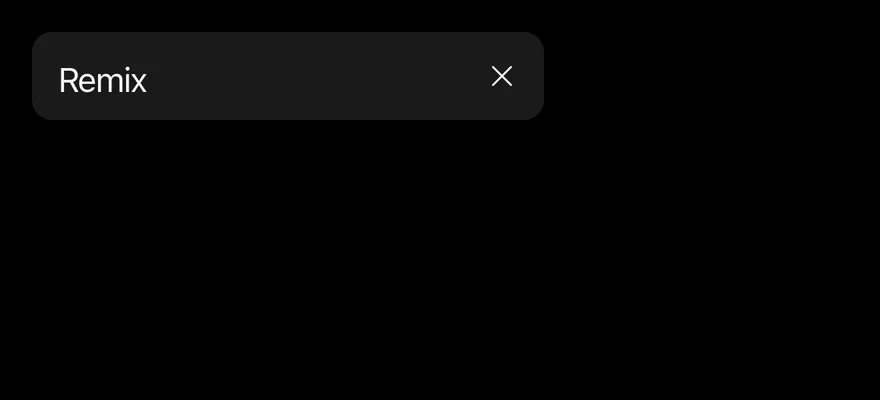 Combobox (with clear) on iOS in dark mode