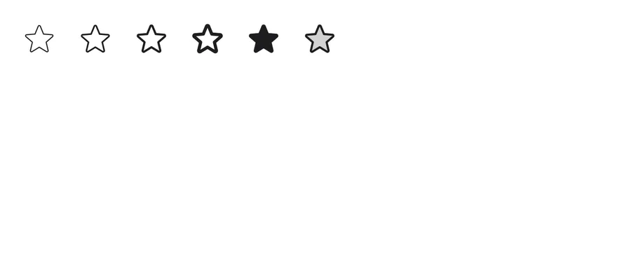 Icon (weights) on iOS in light mode
