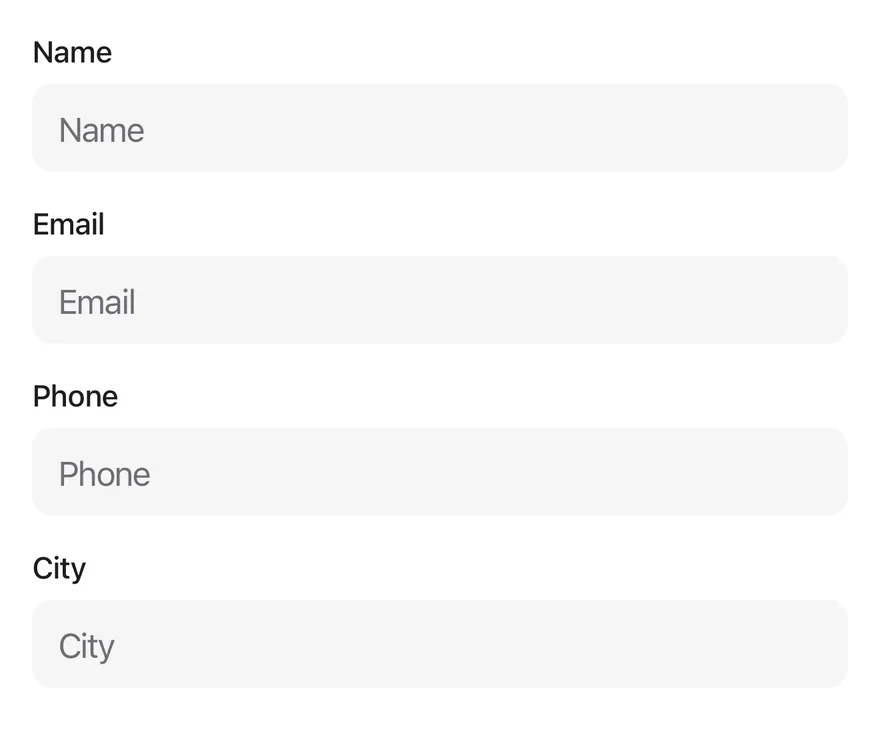 Input Accessory Bar on iOS in light mode