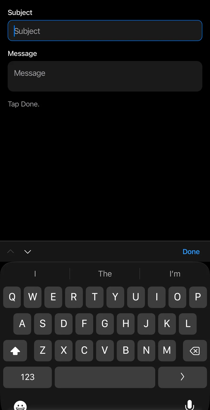 Input Accessory Bar (with textarea) on iOS in dark mode