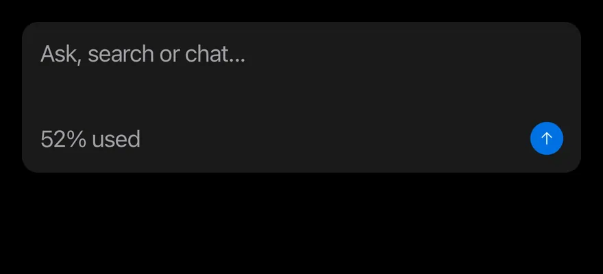 Input Group (with textarea) on iOS in dark mode