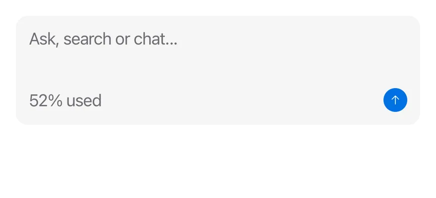 Input Group (with textarea) on iOS in light mode