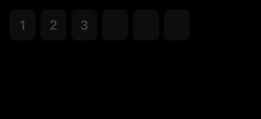 Inputotp (disabled) on iOS in dark mode