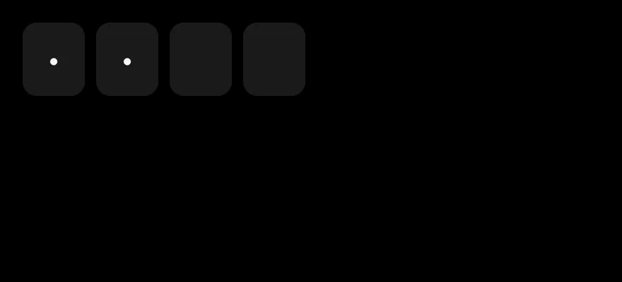 Inputotp (masked) on iOS in dark mode