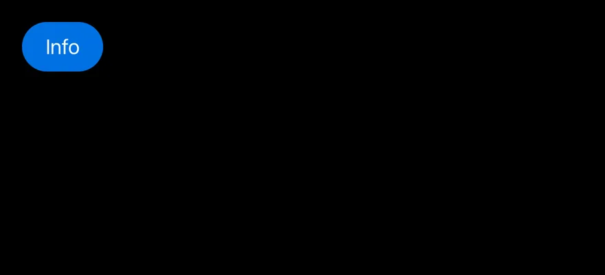 Popover (simple) on iOS in dark mode