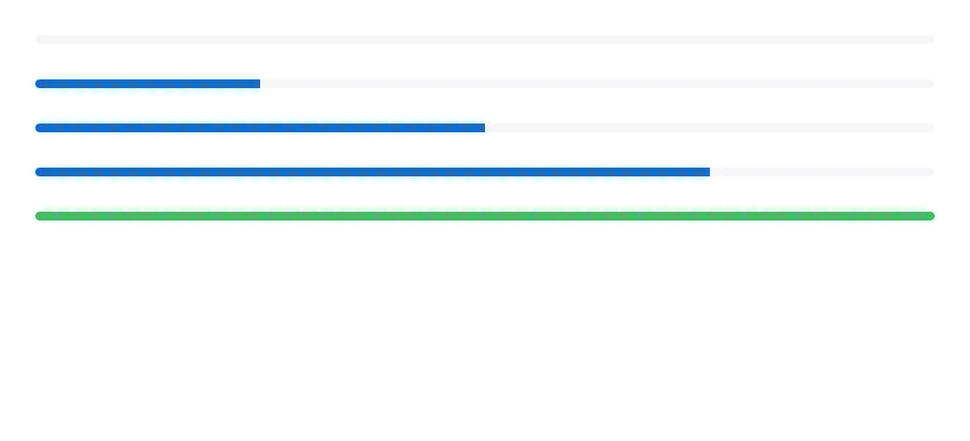 Progress (values) on iOS in light mode