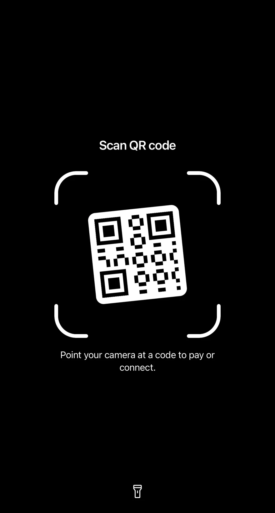 Qr Scanner on iOS in dark mode