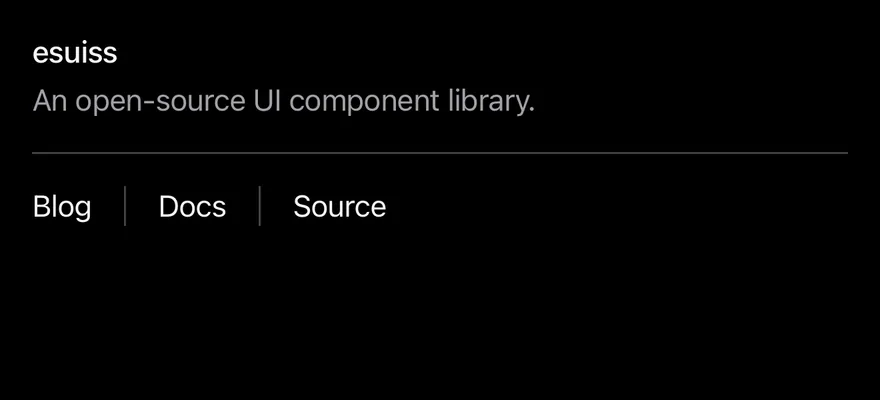 Separator on iOS in dark mode