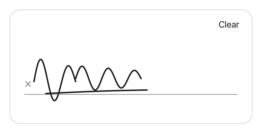 Signature Pad (signed) on iOS in light mode