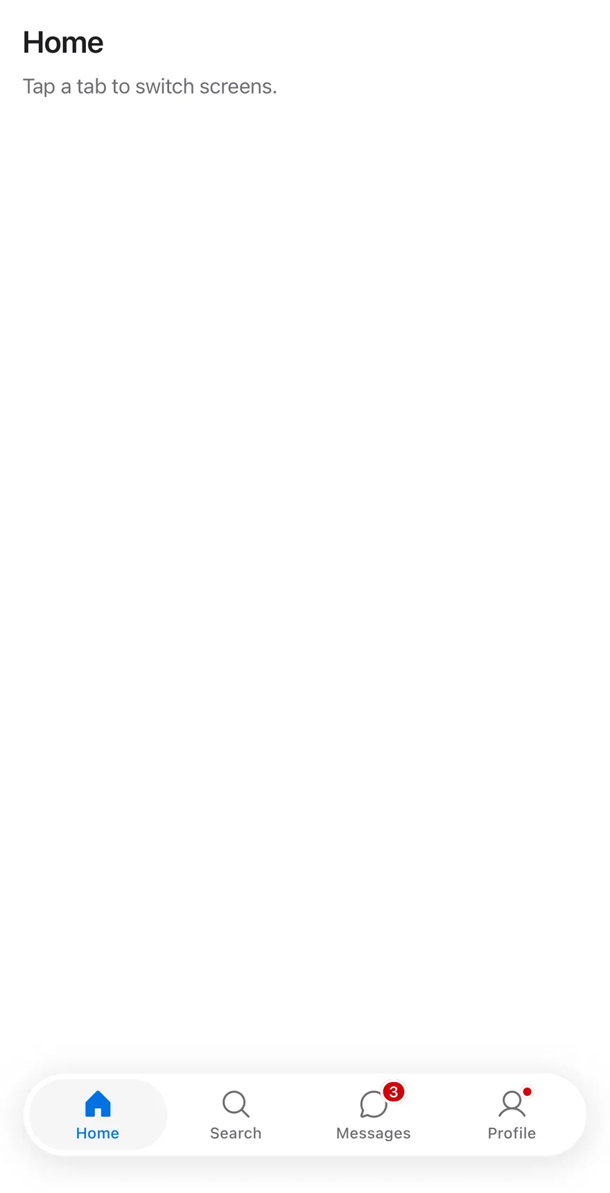 Tab Bar on iOS in light mode
