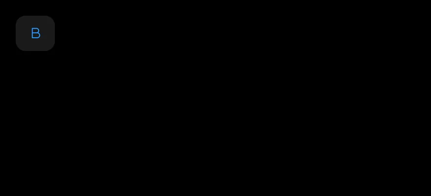 Toggle (pressed) on iOS in dark mode