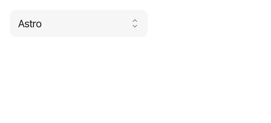 Search Picker (with value) on iOS in light mode
