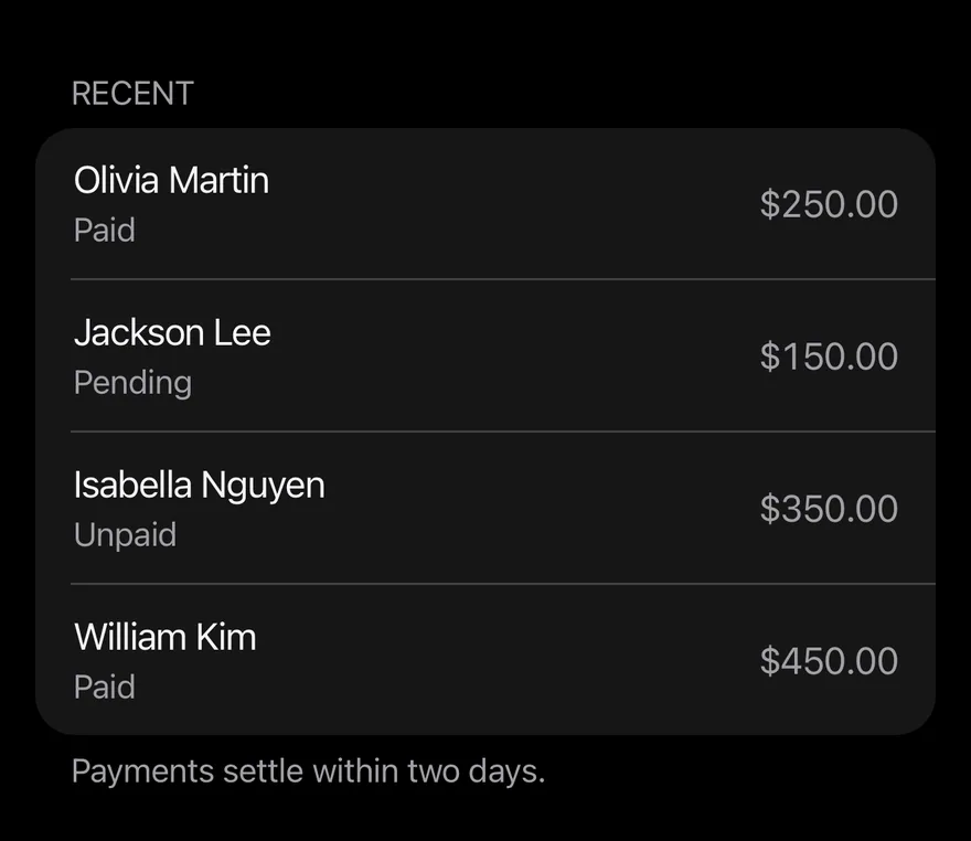 Table List (with flat list) on iOS in dark mode